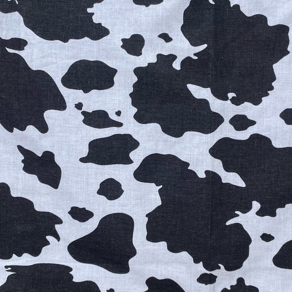 Vintage Deadstock handmade cow print top - Picture 10 of 12
